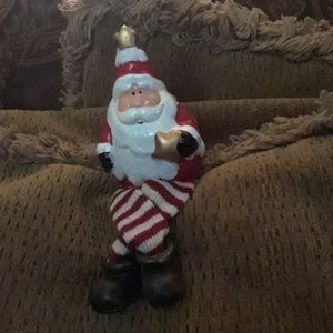 SANTA "shelf sitter" holiday decoration